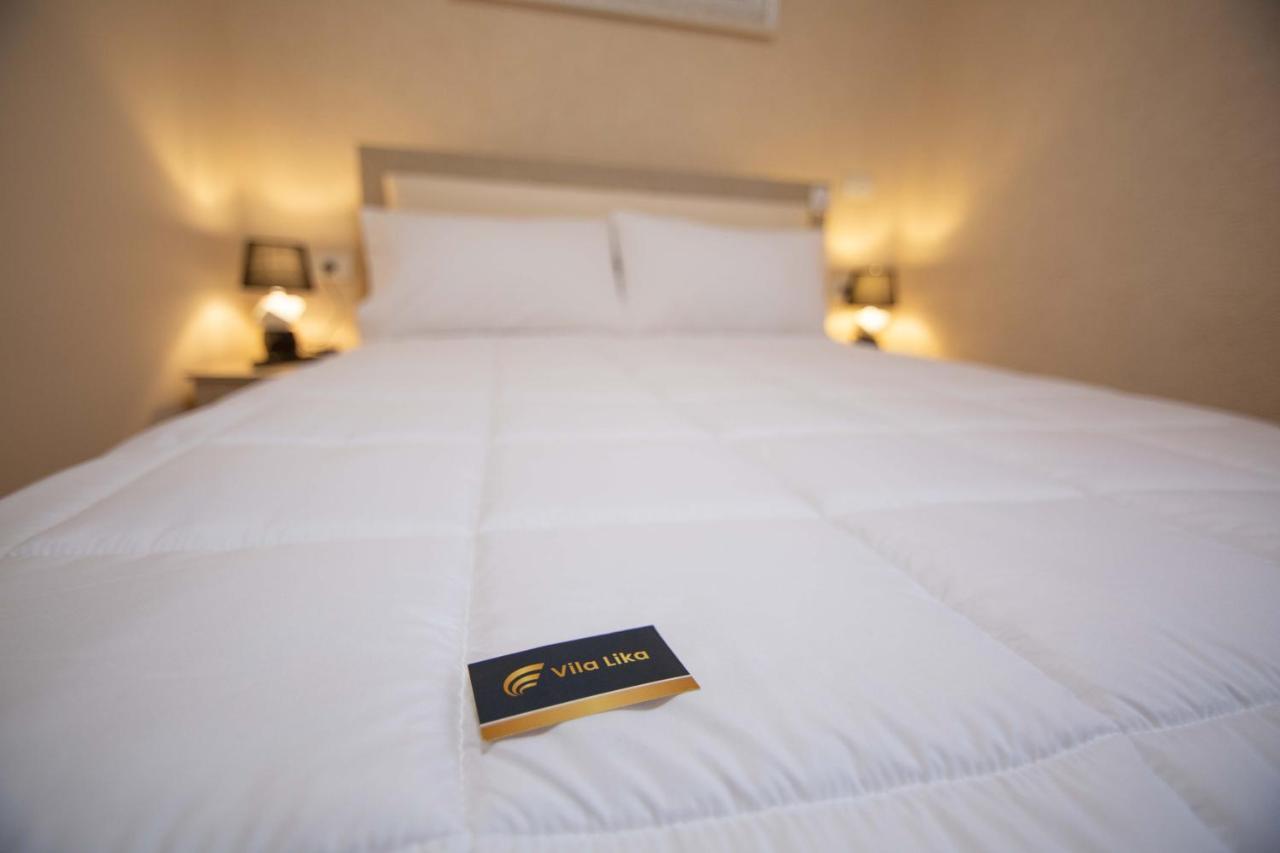 Hotel Vila Lika Korce Esterno foto